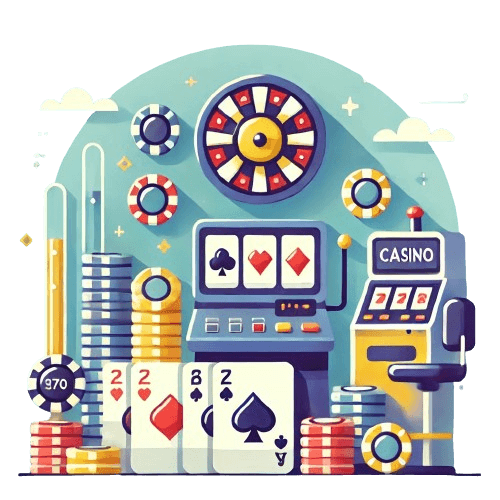 Illustration of casino fun